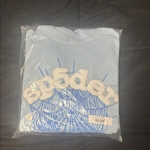 Baby Blue spider hoodie